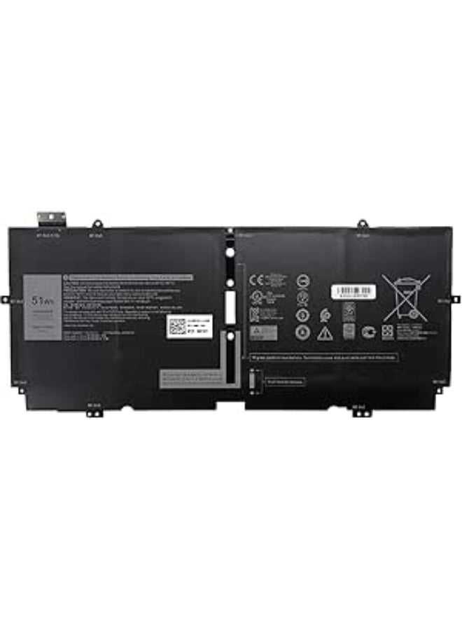 7.6V 6375mAh X1W0D 52TWH XX3T7 0XX3T7 00FDRT X1WOD Battery Compatible for Dell XPS 13 7390 2-in-1 Series - Image 3